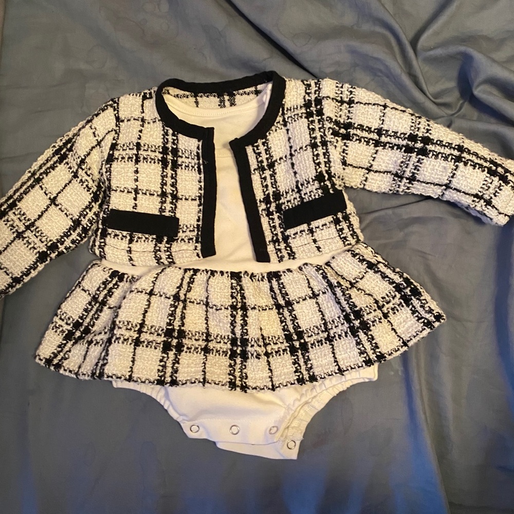 COPY - Coco Chanel Themed Two Piece Set